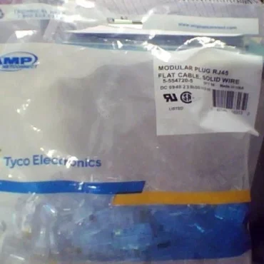 Hạt mạng Tenda RJ45 hộp 100 hạt vỏ bọc sắt, dùng cho dây mạng CAT6 - Phụ Kiện Điện Tử Việt Nam