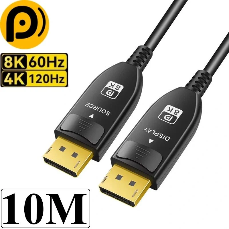 Dây cáp Displayport 1.4 sợi quang giá rẻ chuẩn 8K dài 10M đến 100M - Phụ Kiện Điện Tử Việt Nam