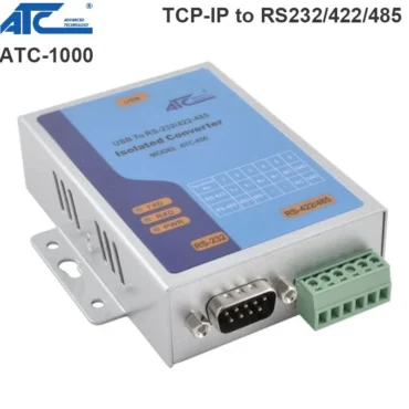 Bộ chuyển đổi Ethernet TCP/IP to RS-232/422/485 ATC-1000 - Phụ Kiện Điện Tử Việt Nam
