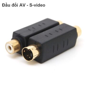 Đầu đổi AV cái sang S-video đực (1 chiếc) - Phụ Kiện Điện Tử Việt Nam