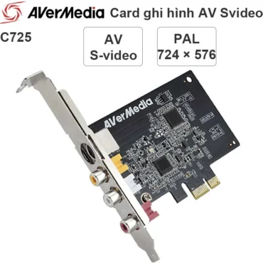Card ghi hình máy nội soi siêu âm AV SVideo AverMedia EZMaker SDK Express C725B - Phụ Kiện Điện Tử Việt Nam