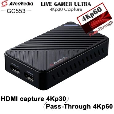 Bộ ghi hình HD 4Kp30 HDR Avermedia GC553 - Liver Gamer Ultra HD4Kp30 GC553 - Phụ Kiện Điện Tử Việt Nam