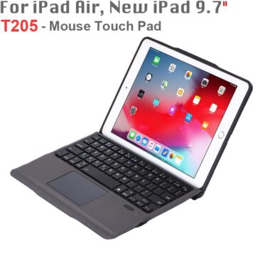 Bàn phím không dây bluetooth touchpad kèm bao da cho iPad 9.7 BOW T205 - Phụ Kiện Điện Tử Việt Nam