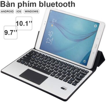 Bao da bàn phím không dây bluetooth cho Máy tính bảng 9.7 10.1'' touchpad MZ1068 - Phụ Kiện Điện Tử Việt Nam
