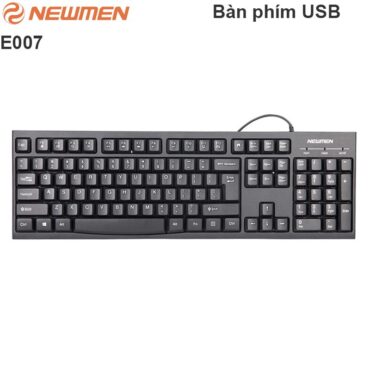 Bàn phím cổng USB cho máy tính văn phòng, cá nhân Newmen E007 - Phụ Kiện Điện Tử Việt Nam