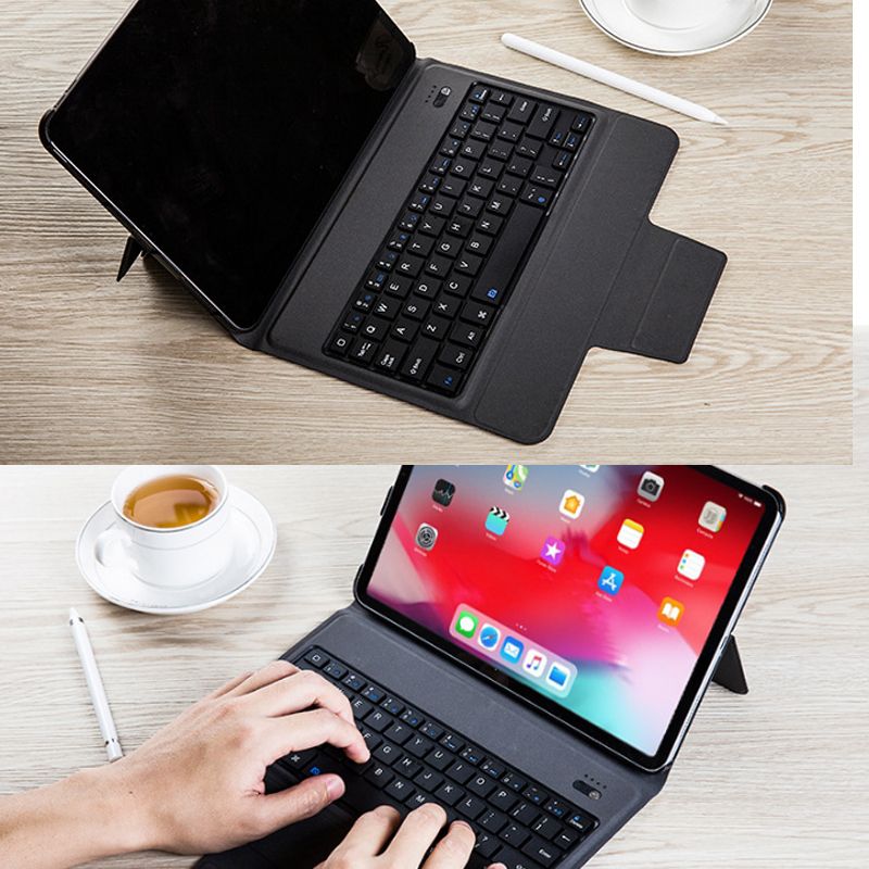 Bàn phím bluetooth kèm bao da bluetooth cho Ipad pro 11 2017 BOW T-1011 - Phụ Kiện Điện Tử Việt Nam