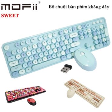 Bộ bàn phím chuột không dây phối nhiều màu dễ thương Mofii Sweet - Phụ Kiện Điện Tử Việt Nam