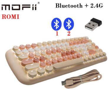 Bàn Phím Cơ Không Dây Có Bluetooth ROMI Hãng Mofii - Phụ Kiện Điện Tử Việt Nam