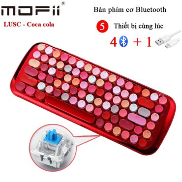 Bàn phím cơ bluetooth nhiều màu LUSC Coca cola chính hãng Mofii - Phụ Kiện Điện Tử Việt Nam