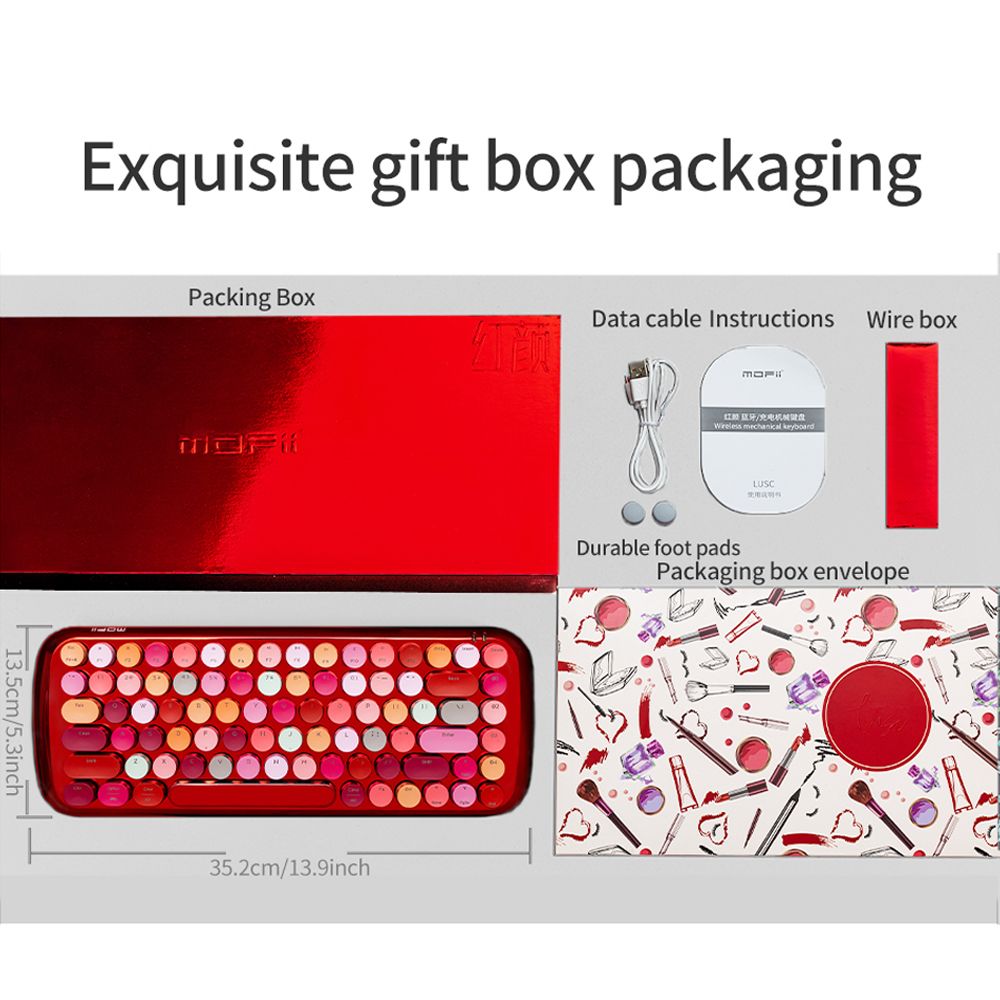 Bàn phím cơ bluetooth nhiều màu LUSC Coca cola chính hãng Mofii - Phụ Kiện Điện Tử Việt Nam