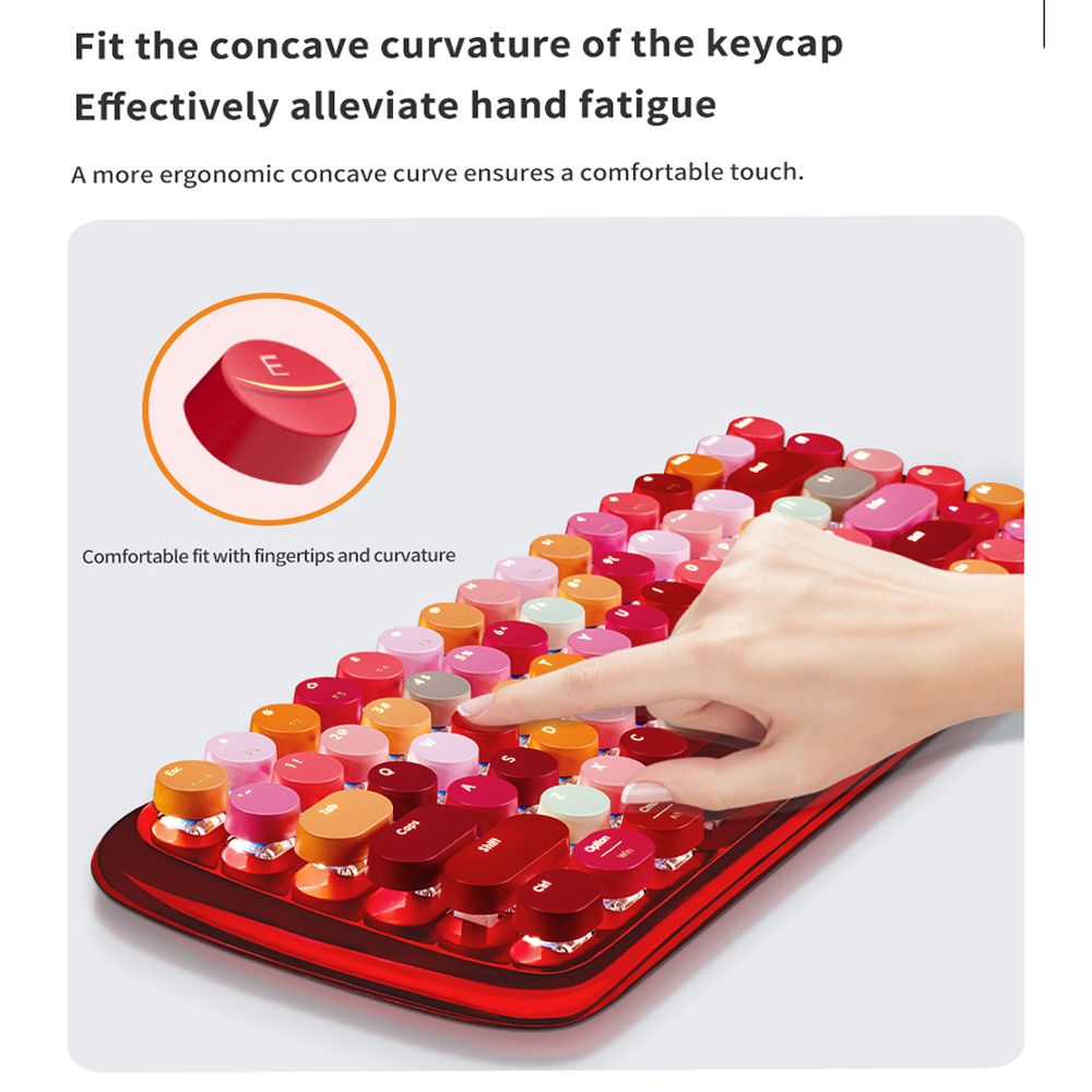 Bàn phím cơ bluetooth nhiều màu LUSC Coca cola chính hãng Mofii - Phụ Kiện Điện Tử Việt Nam