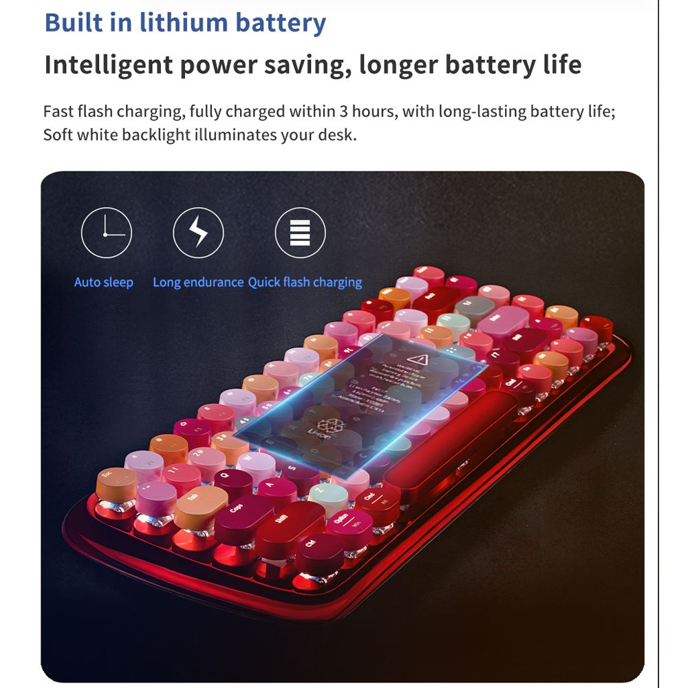 Bàn phím cơ bluetooth nhiều màu LUSC Coca cola chính hãng Mofii - Phụ Kiện Điện Tử Việt Nam