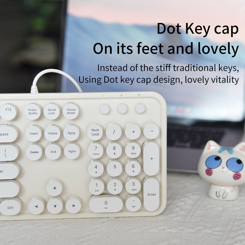 Bàn phím máy tính full size có dây Mofii Sweet SK623 - Wired keyboard - Phụ Kiện Điện Tử Việt Nam