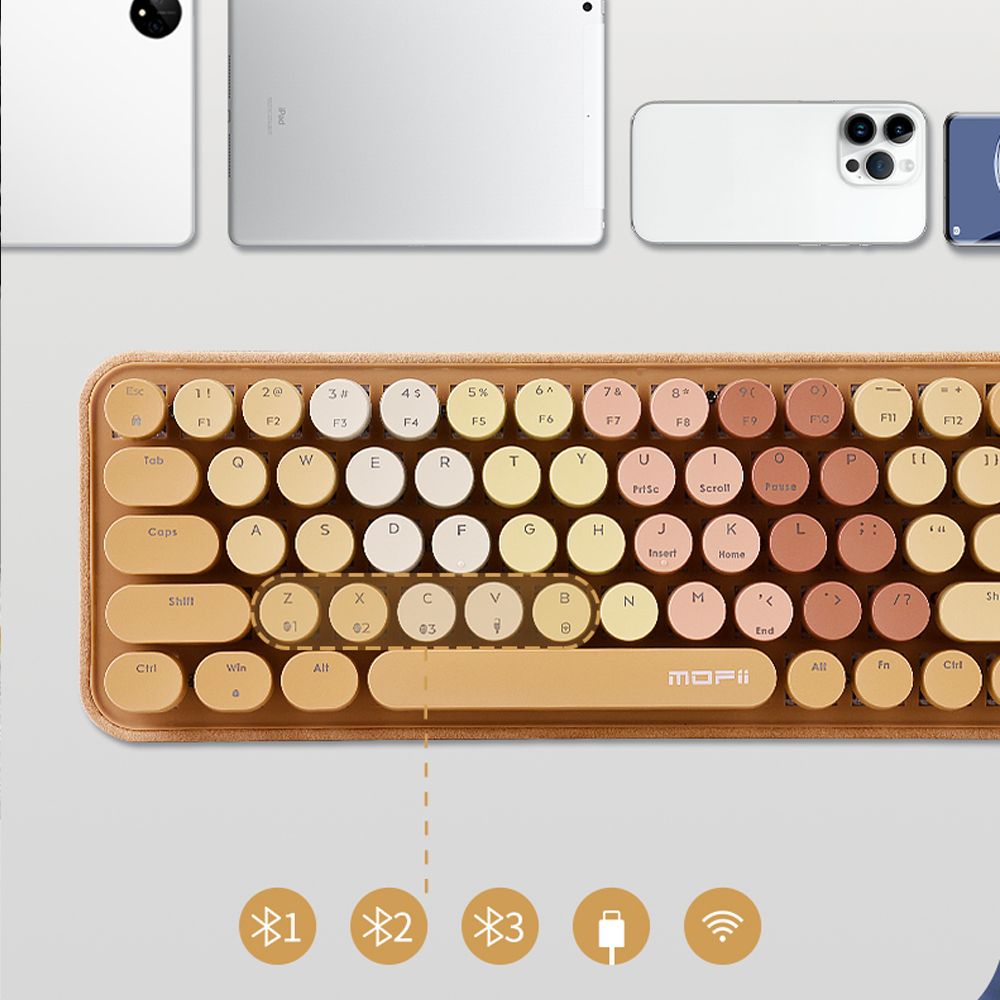 Bàn phím cơ không dây có bluetooth SK675TM 5 trong 1 chính hãng Mofii - Phụ Kiện Điện Tử Việt Nam
