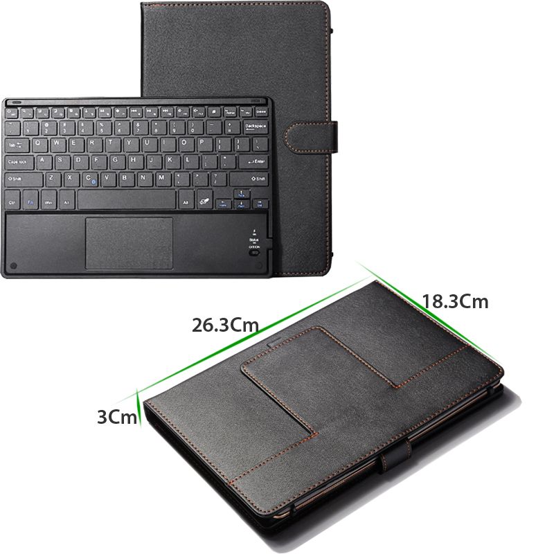Bàn phím bao da Bluetooth đa năng B.O.W HB092C dùng cho máy tính bảng Android từ 9-10.5 inch - Phụ Kiện Điện Tử Việt Nam