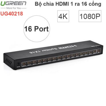 Bộ chia cổng HDMI 1 ra 16 4K full HD1080P 3D Ugreen 40218 - Phụ Kiện Điện Tử Việt Nam