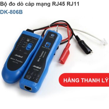 Máy đo và dò vị trí đứt cáp mạng RJ45, RJ11 Drakat DK-806B - Phụ Kiện Điện Tử Việt Nam