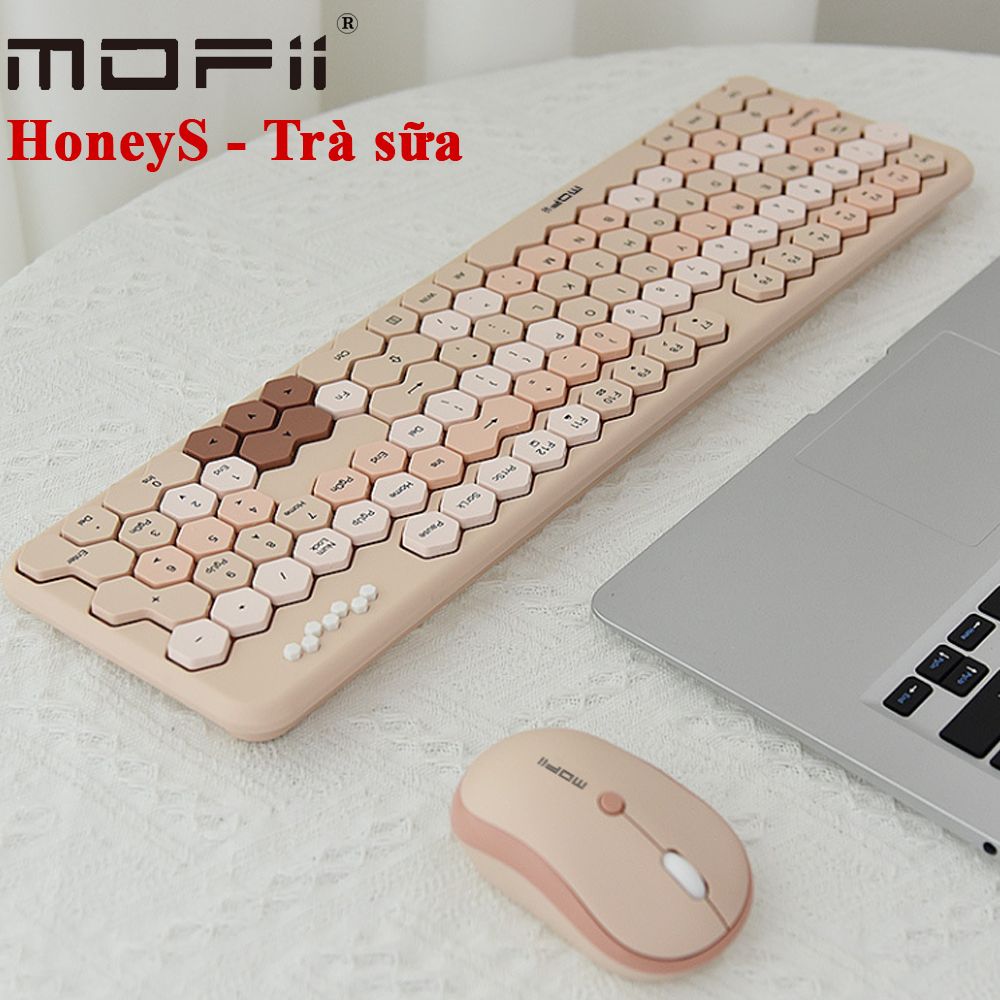 Bộ bàn phím chuột không dây full size HoneyS chính hãng Mofii - Phụ Kiện Điện Tử Việt Nam