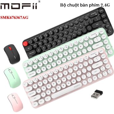 Bàn phím chuột không dây mofii SMK676367AG nhiều màu - Phụ Kiện Điện Tử Việt Nam