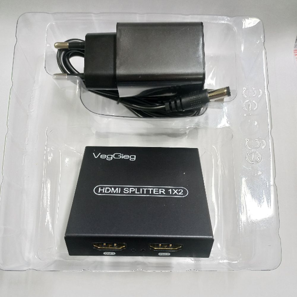 Bộ chia HDMI splitter V1.4 2 port 4K30Hz 3D Veggieg V-HD06 - Phụ Kiện Điện Tử Việt Nam