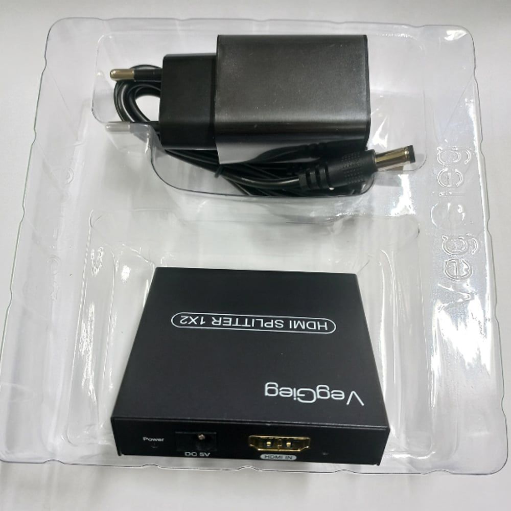 Bộ chia HDMI splitter V1.4 2 port 4K30Hz 3D Veggieg V-HD06 - Phụ Kiện Điện Tử Việt Nam