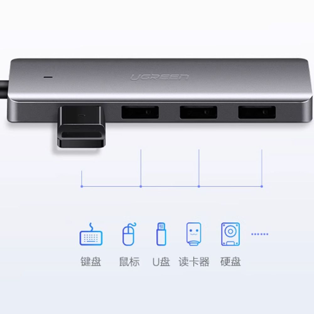 Bộ Chia USB type C ra 4 Cổng USB 3.0 Chính Hãng Ugreen 70336 CM219 - Phụ Kiện Điện Tử Việt Nam