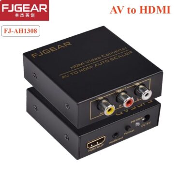 Bộ chuyển đổi AV to HDMI 1080P chính hãng FJGEAR FJ-AH1308 - Phụ Kiện Điện Tử Việt Nam