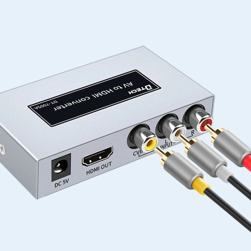 Bộ chuyển đổi video AV sang HDMI Dtech DT-7005A full HD - Phụ Kiện Điện Tử Việt Nam