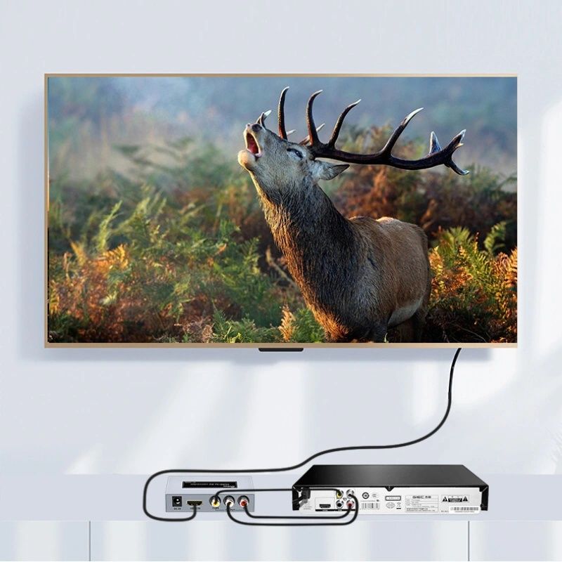 Bộ chuyển đổi video AV sang HDMI Dtech DT-7005A full HD - Phụ Kiện Điện Tử Việt Nam