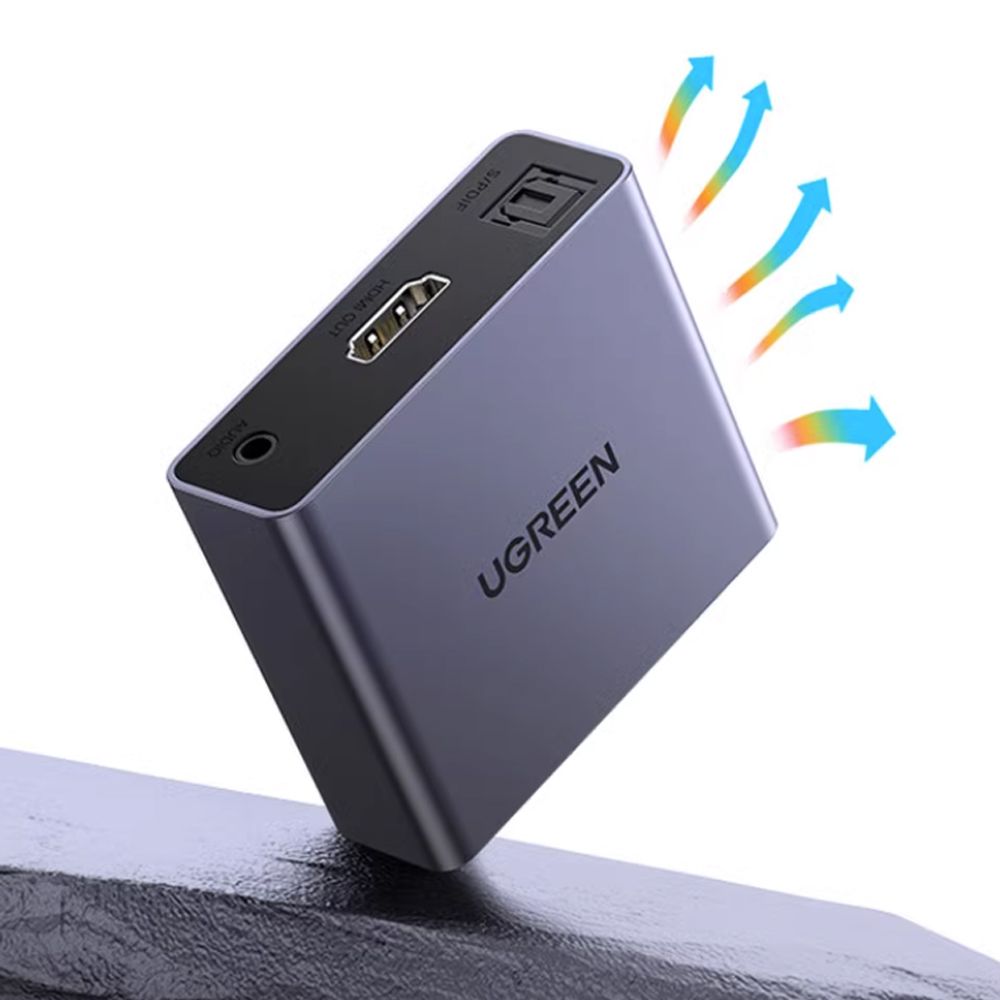 Bộ chuyển HDMI ARC ra audio 3.5mm , audio quang SPDIF , HDMI 4K@30Hz Ugreen 60649 CM531 - Phụ Kiện Điện Tử Việt Nam