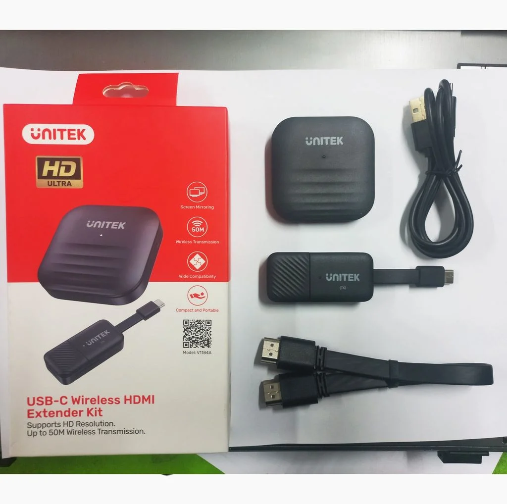 Bộ chuyển USB Type C ra HDMI không dây Unitek V1184A01 50M - Phụ Kiện Điện Tử Việt Nam