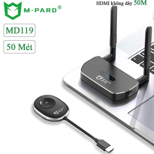 Bộ thu phát HDMI không dây chính hãng M-Pard MD119 - 50 Mét