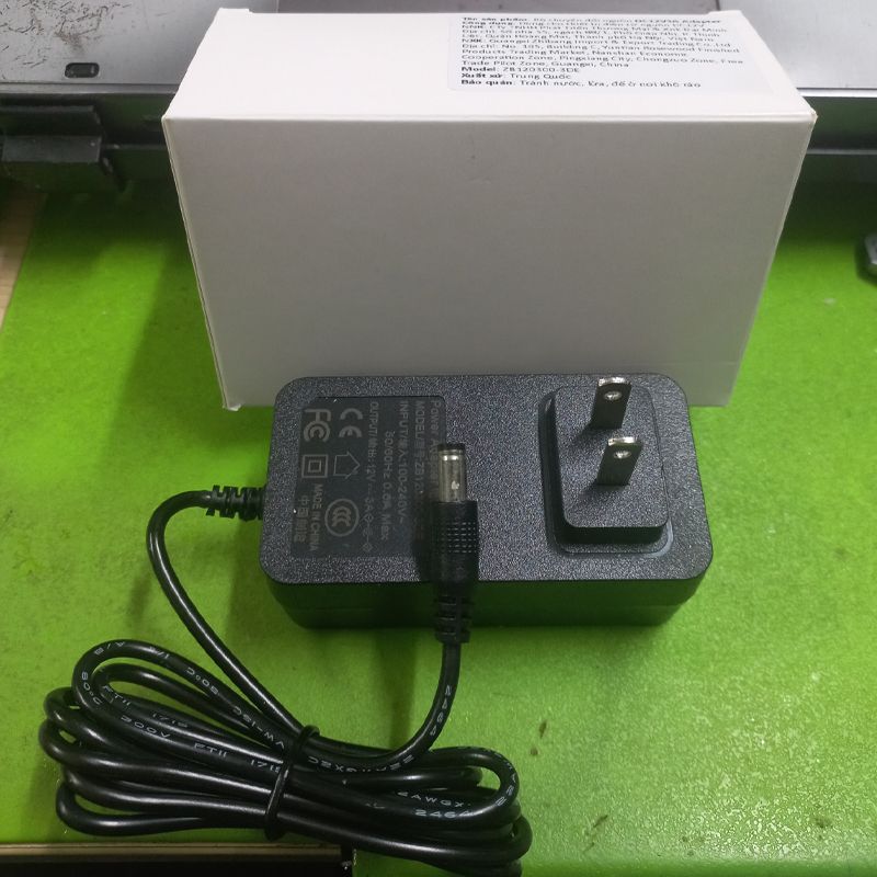 Bộ chuyển nguồn Adapter 12V-3A 36W chân 5.5*2.5mm ZB120300-3DE - Phụ Kiện Điện Tử Việt Nam