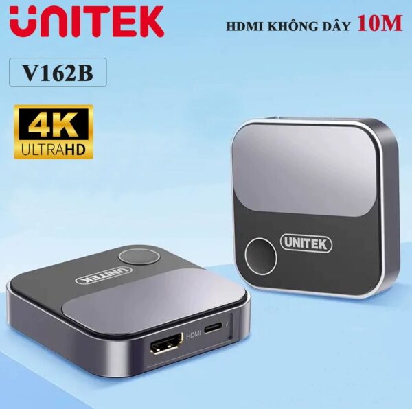 Bộ nhận HDMI không dây chuẩn 4K@60Hz Unitek V162B