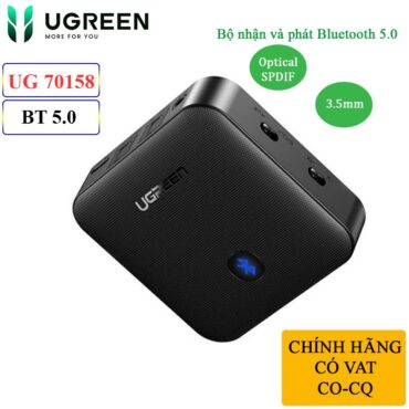 Bộ nhận và phát Bluetooth 5.0 hỗ trợ SPDIF Optical và APTX UGREEN 70158 CM144 - Phụ Kiện Điện Tử Việt Nam