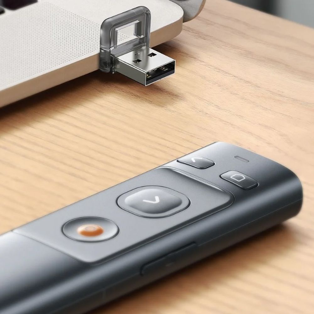 Bút trình chiếu tia lazer đèn màu đỏ chính hãng Baseus ACFYB-0G - Phụ Kiện Điện Tử Việt Nam
