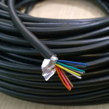 Cáp hàn dây tín hiệu điều khiển RS232 DB9 lõi đồng mạ thiếc 28AWG - Phụ Kiện Điện Tử Việt Nam
