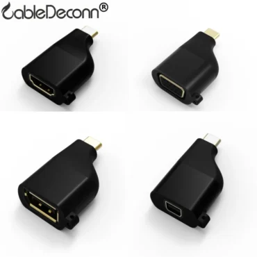 Đầu giắc chuyển đổi USB TYPE C to VGA HDMI Displayport Thunderbolt CableDeconn - Phụ Kiện Điện Tử Việt Nam