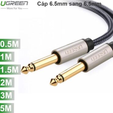 Cáp âm thanh audio 6.5mm UGREEN 1M 1.5M 2M 3M 5M - Phụ Kiện Điện Tử Việt Nam