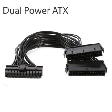 Cáp khởi động chạy 2 & 3 nguồn 24PIN ATX 20Cm - Phụ Kiện Điện Tử Việt Nam