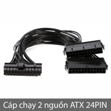 Cáp nguồn 24pin kích hoạt chạy hai nguồn cho máy tính - Phụ Kiện Điện Tử Việt Nam