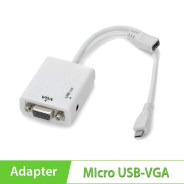 Cáp MHL 5Pin to VGA +Audio cho Samsung Sky, HTC, LG, Sony... - Phụ Kiện Điện Tử Việt Nam