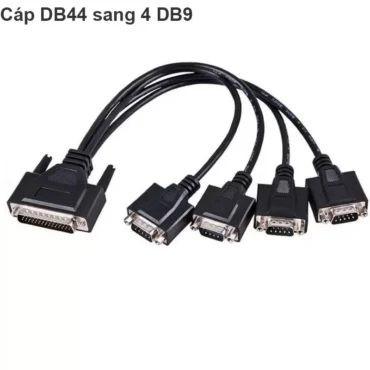 Cáp chuyển đổi DB44 ra 4 cổng DB9 50Cm - D-SUB 44 PIN to DB9 RS232 - Phụ Kiện Điện Tử Việt Nam