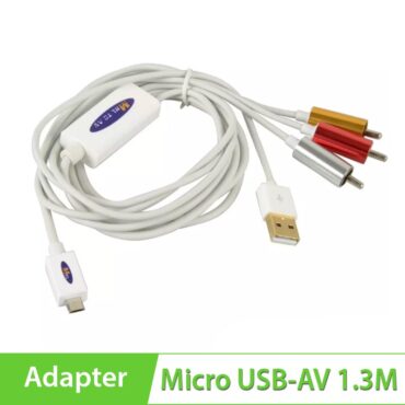Cáp MHL 5pin to AV 1.3 mét dùng kết nối điện thoại với Tivi, máy chiếu... - Phụ Kiện Điện Tử Việt Nam