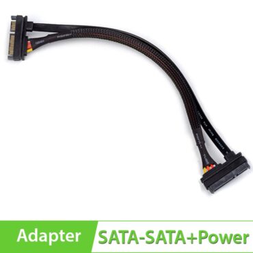 Cáp nối dài SATA+Power 50cm cho HDD, SSD, DVD - Phụ Kiện Điện Tử Việt Nam