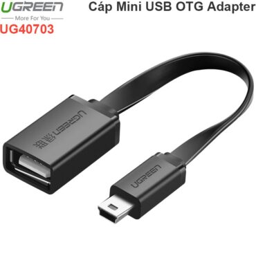 Cáp Mini USB OTG dùng chuyển tín hiệu USB flash trên xe hơi TAB Smartphone UGREEN 40703 - Phụ Kiện Điện Tử Việt Nam
