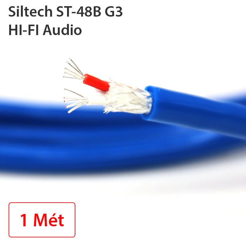 Cáp âm thanh 2 lõi mạ bạc đồng tinh khiết OFC Siltech ST-48B G3 - Phụ Kiện Điện Tử Việt Nam