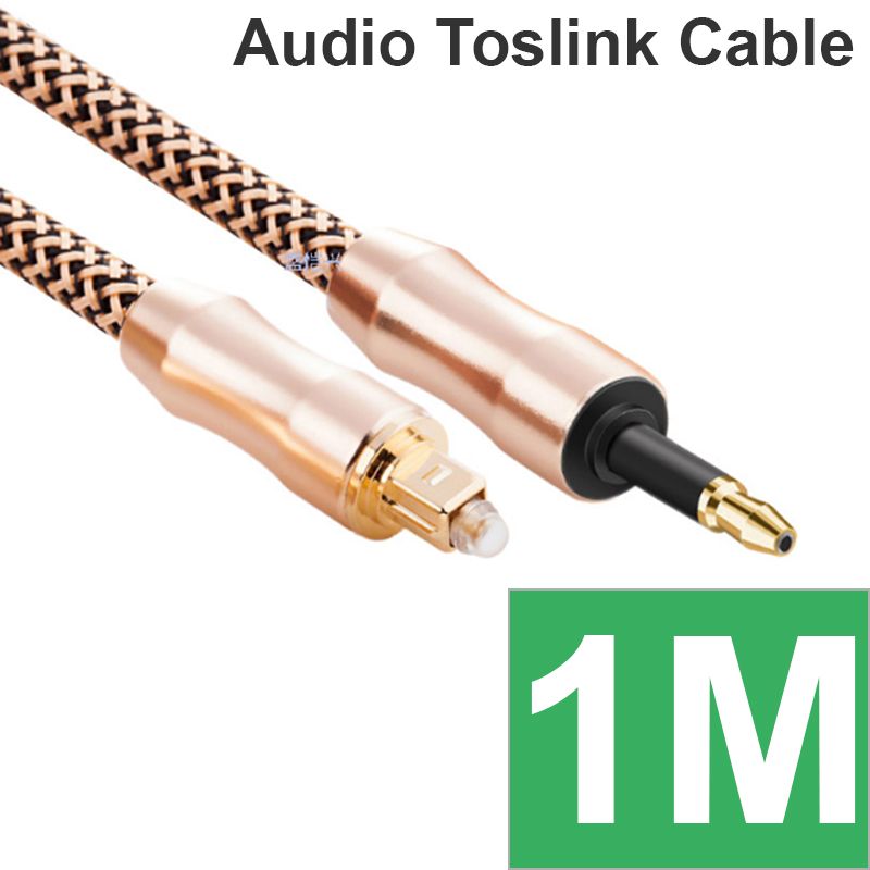 Cáp âm thanh quang audio toslink 3.5mm 1 mét và 2 mét - Phụ Kiện Điện Tử Việt Nam