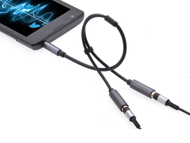Cáp chia 2 cổng Audio 3.5mm dài 20cm Ugreen 10532 (vỏ nhôm đen) - Phụ Kiện Điện Tử Việt Nam