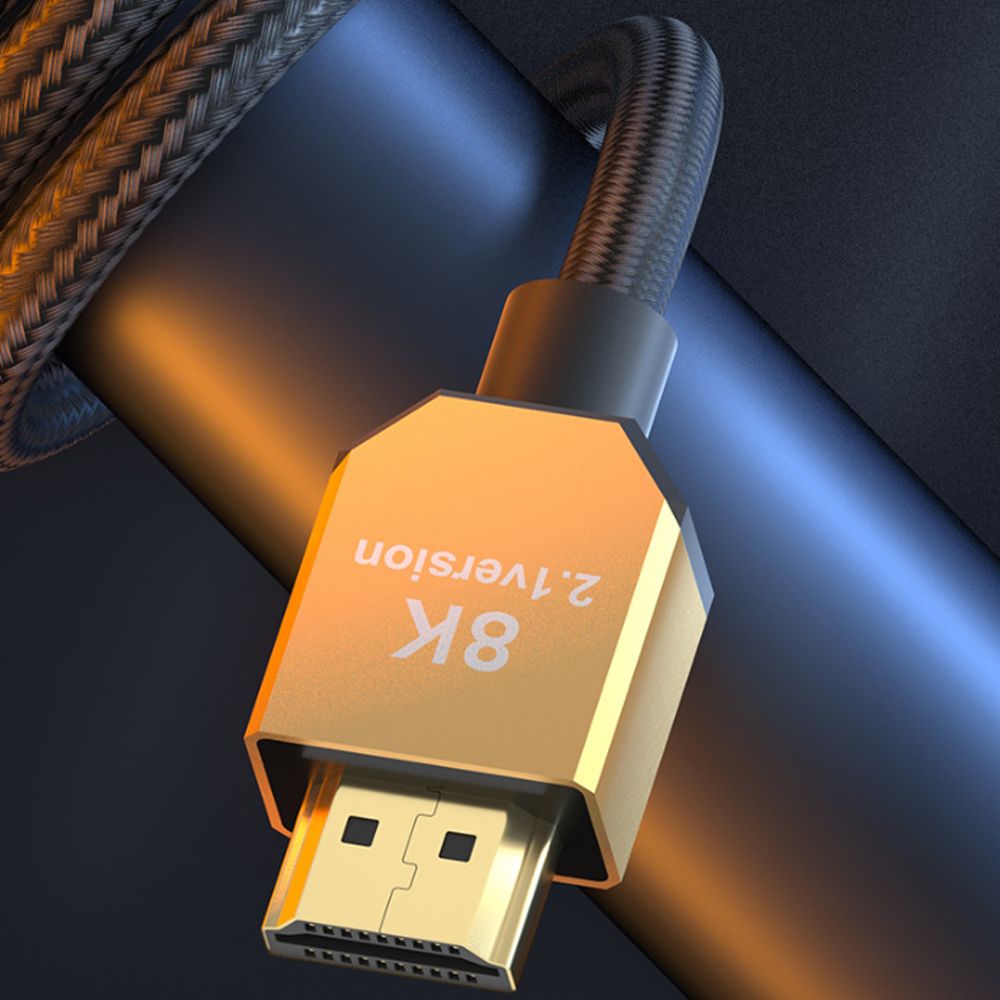 Cáp HDMI V2.1 cao cấp chuẩn 8K@60Hz HDR VegGieg 1.5M, 2M, 3M, 5M - Phụ Kiện Điện Tử Việt Nam